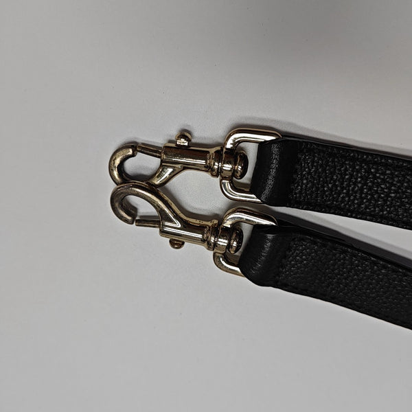 Calfskin Shoulder Bag Black