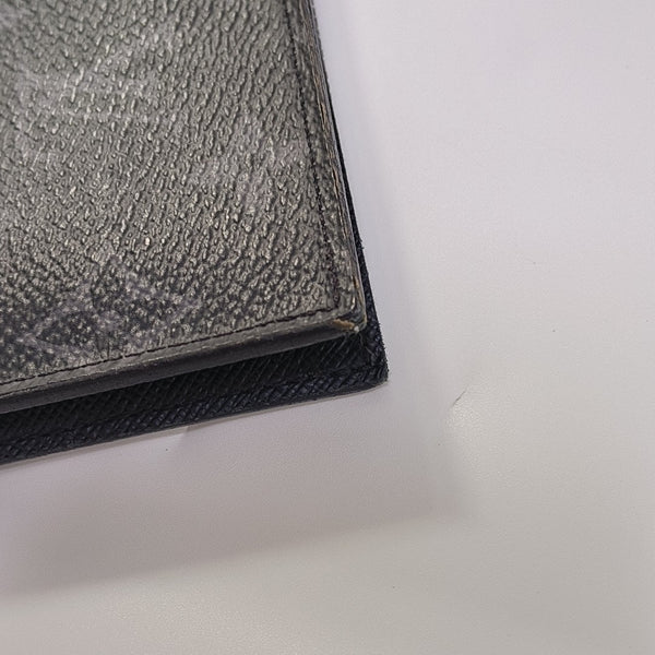 Monogram Coated Canvas Wallet Gray