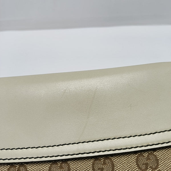 Emily Chain Monogram Canvas Beige