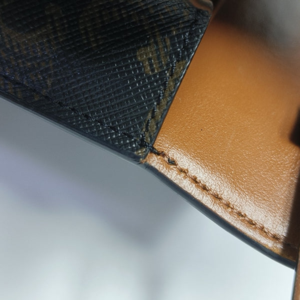 TRIOMPHE CANVAS Small Coated Canvas Brown