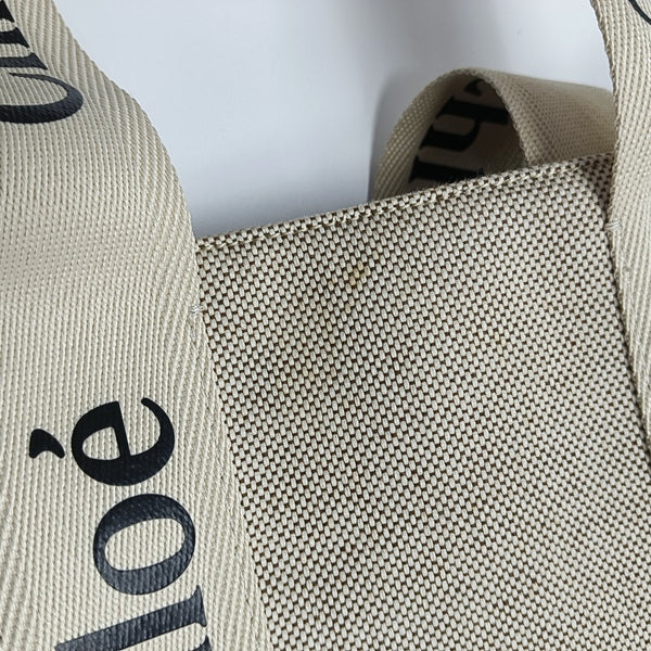 Woody Medium Canvas Beige