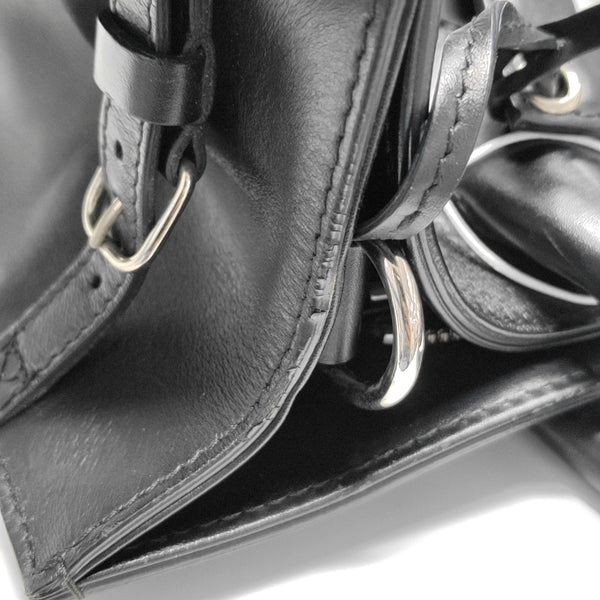 Work S Calfskin Black