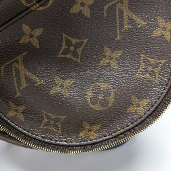 PALM SPRINGS Mini Monogram Coated Canvas Brown