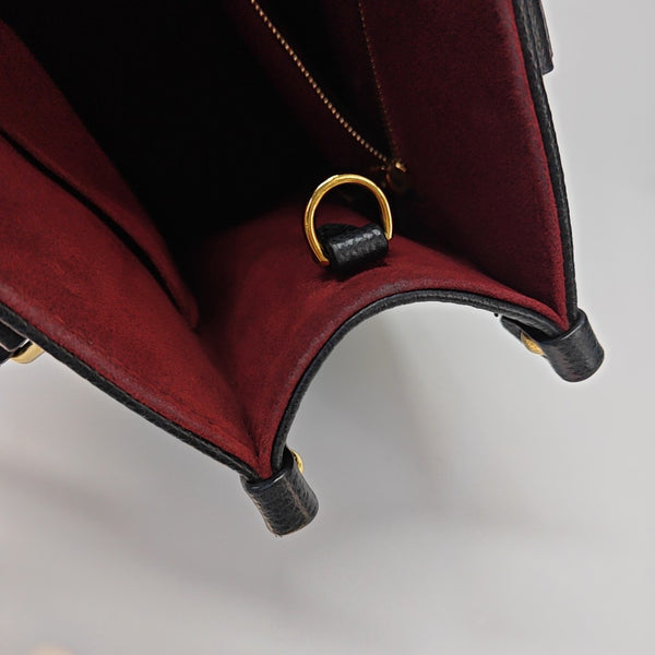 ONTHEGO PM Calfskin Black