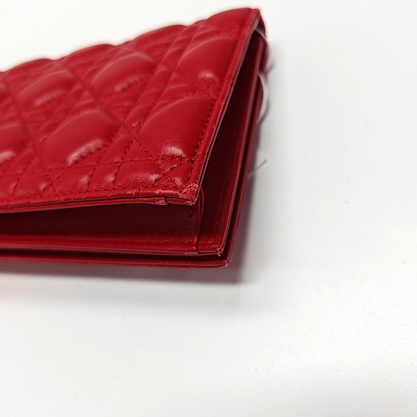 Lady Dior Cannage Calfskin Red