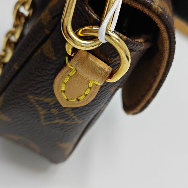IVY Monogram Coated Canvas Brown