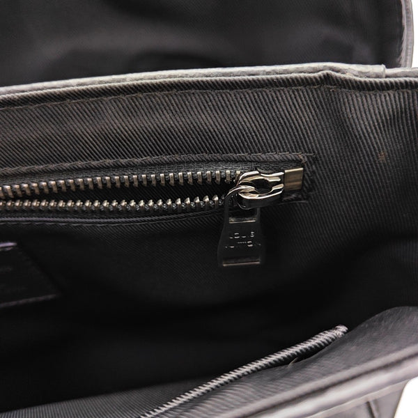 VOYAGER PM Monogram Coated Canvas Black