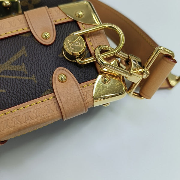 SIDE TRUNK PM Monogram Coated Canvas Brown