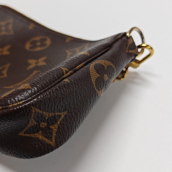 ACCESSOIRES Mini Monogram Coated Canvas Brown