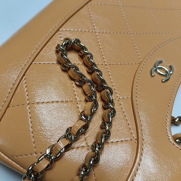 CHANEL 31 Nano Quilted Calfskin Yellow