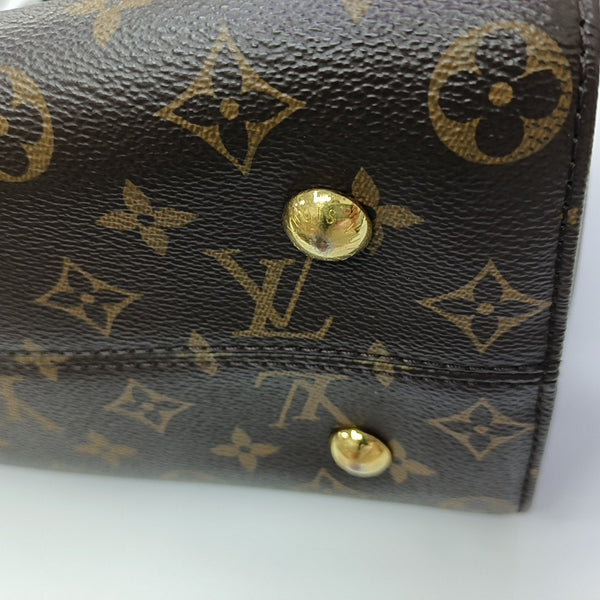 TUILERIES Monogram Coated Canvas Brown