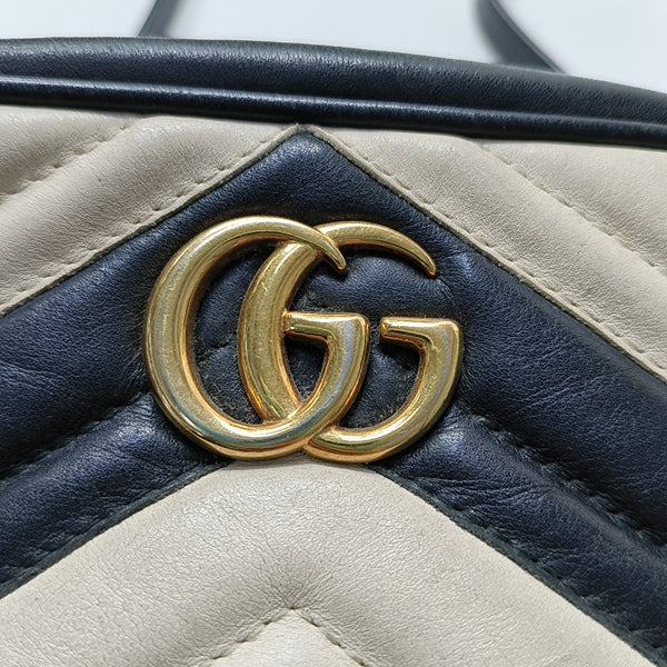 GG Marmont Mini Quilted Calfskin Multicolor