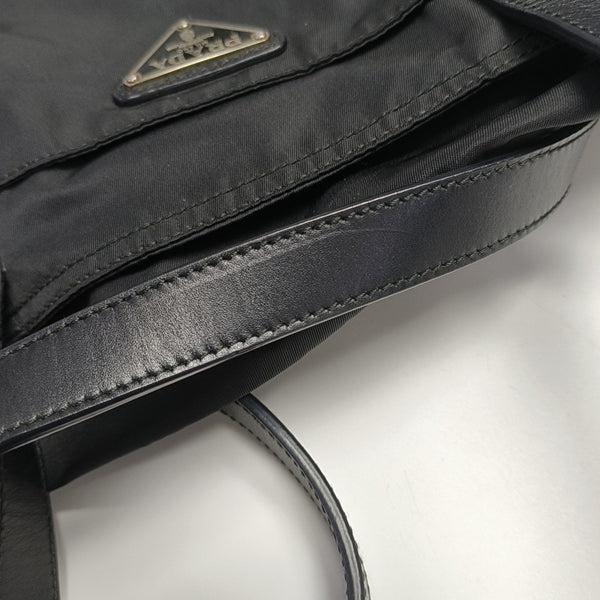 Nylon Tote Bag Black