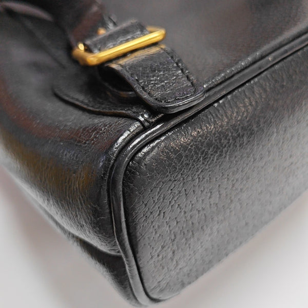 Calfskin Backpack Black