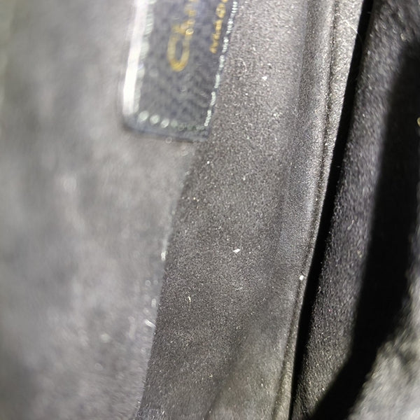 Saddle Mini Calfskin Black