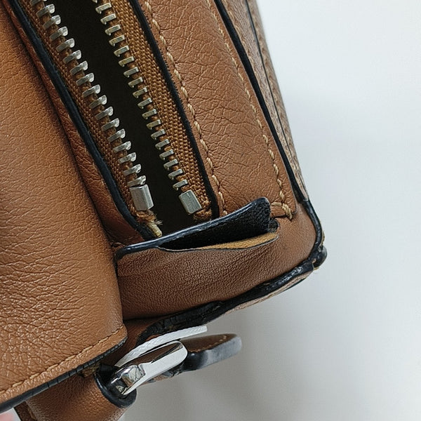 Puzzle Mini Calfskin Brown