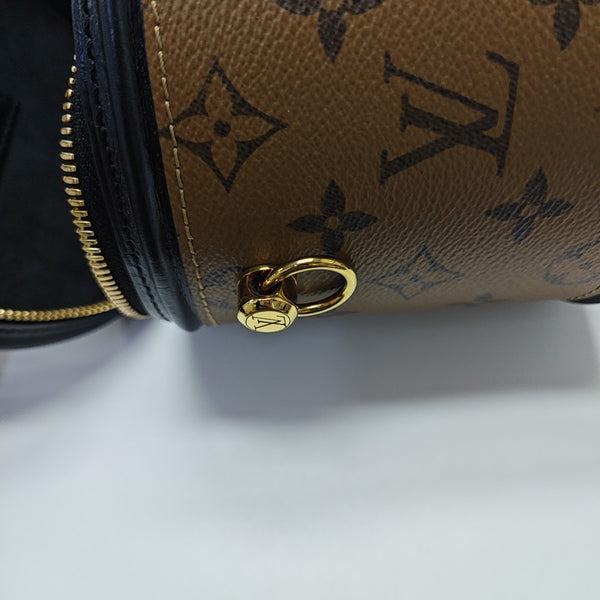 CANNES PM Monogram Coated Canvas Brown