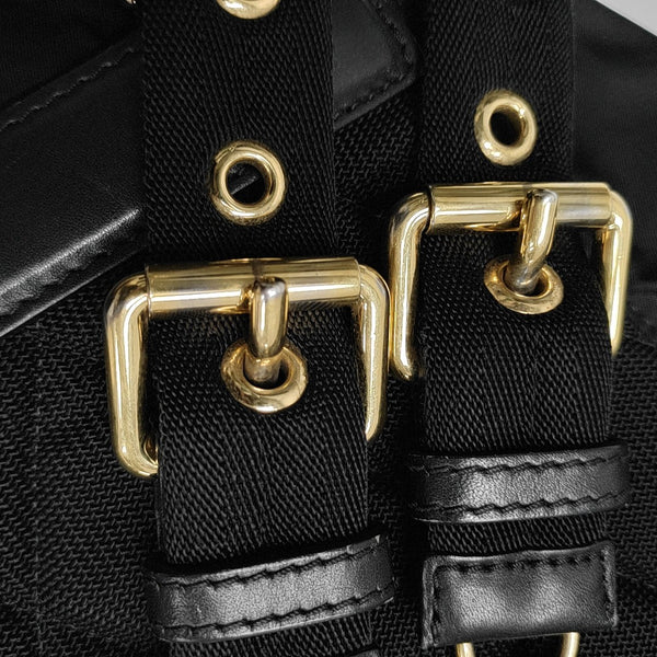 The Rucksack Nylon Black