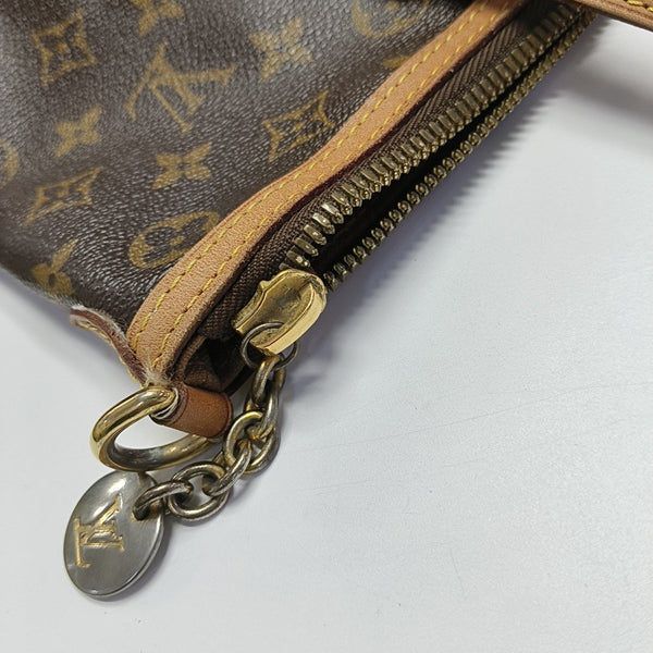 PALERMO PM Monogram Coated Canvas Brown