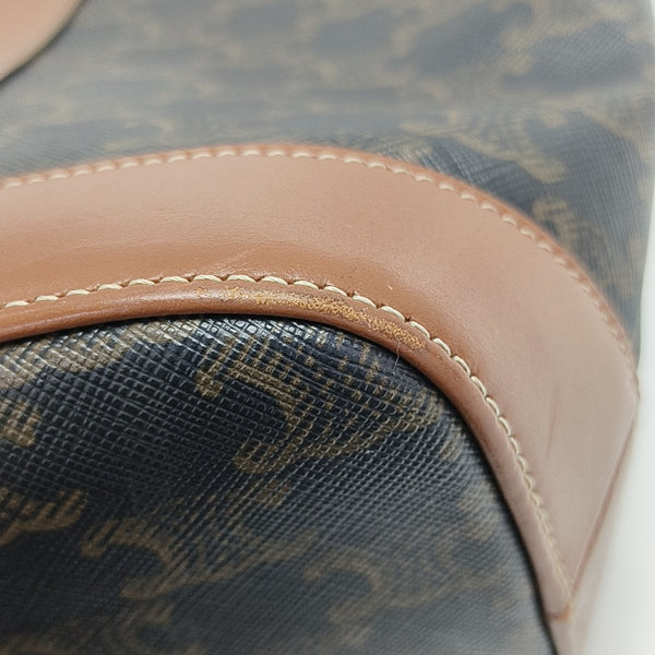 TRIOMPHE CANVAS Small Coated Canvas Brown