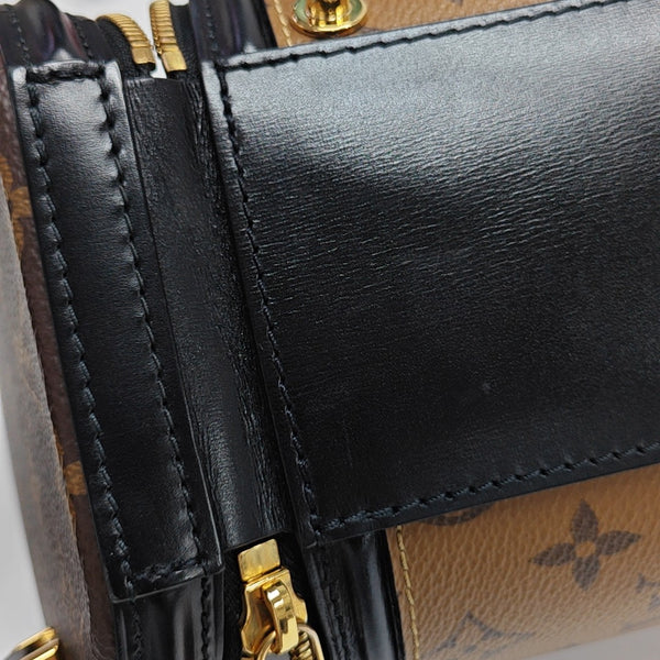 CANNES PM Monogram Coated Canvas Brown