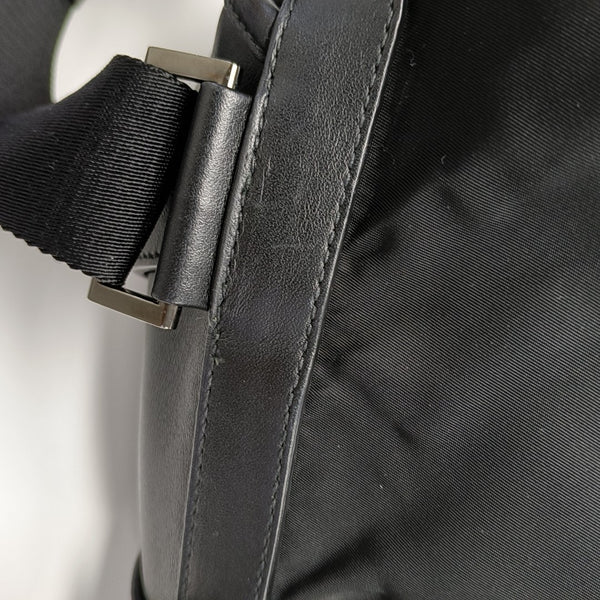 Nylon Backpack Black