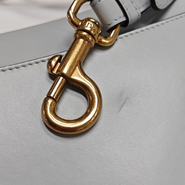Saddle Small Calfskin Blue