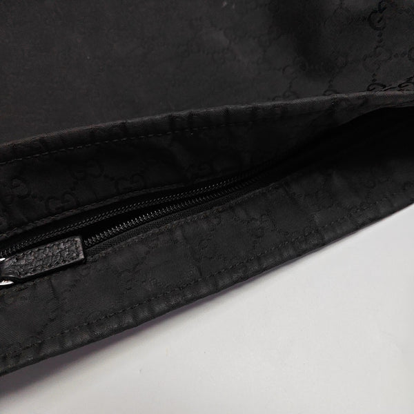GG Supreme Monogram Nylon Black
