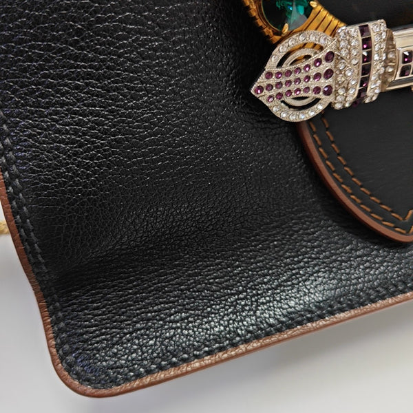 Miu Lady Calfskin Black