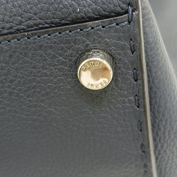 Peekaboo Large Calfskin Blue