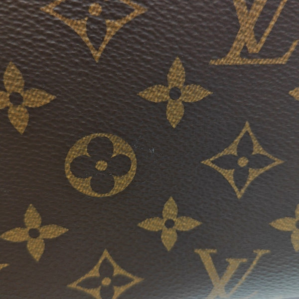 DAUPHINE Mini Monogram Coated Canvas Brown