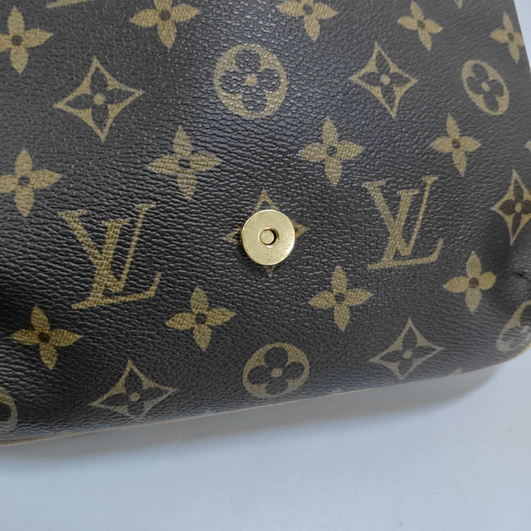 MUSETTE TANGO Monogram Coated Canvas Brown