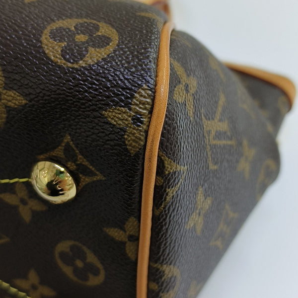 TIVOLI PM Monogram Coated Canvas Brown
