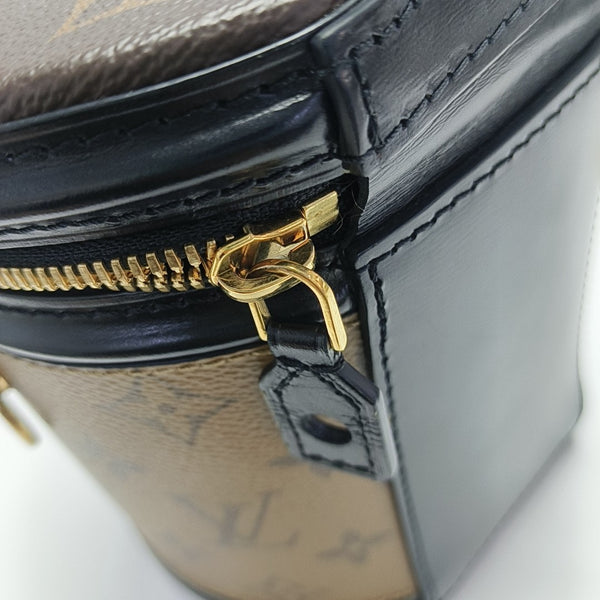 CANNES PM Monogram Coated Canvas Brown