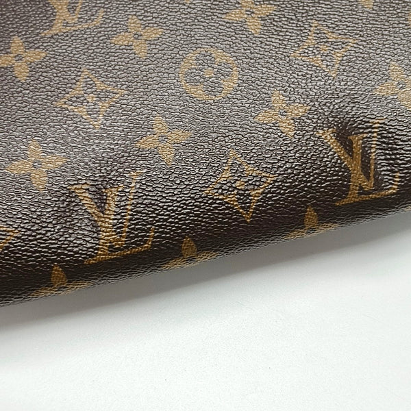 FÉLICIE Monogram Coated Canvas Brown