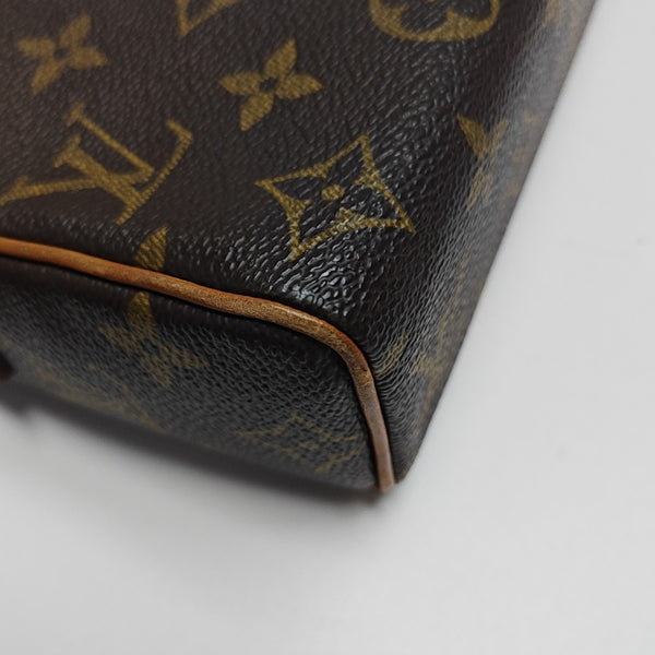 RECITAL Monogram Coated Canvas Brown