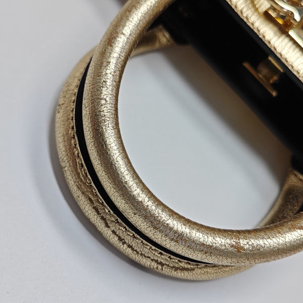 Ferragamo Studio Calfskin Gold