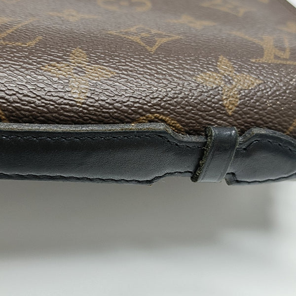 Monogram Coated Canvas Wallet Brown