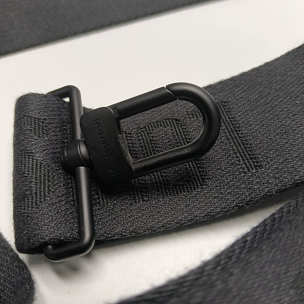 KEEPALL 45 Monogram Coated Canvas Gray