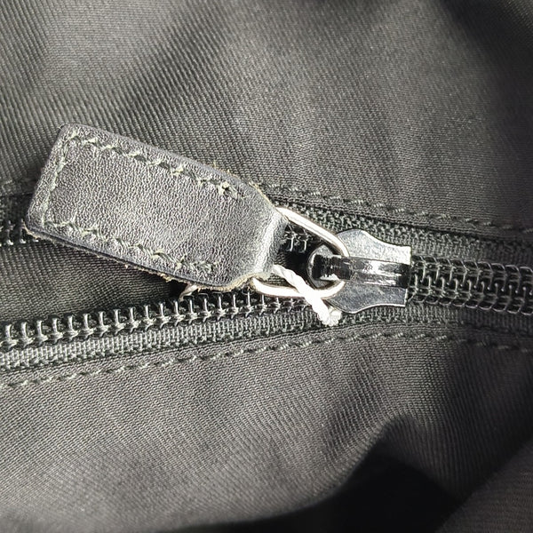 Monogram Canvas Top Handle Bag Black