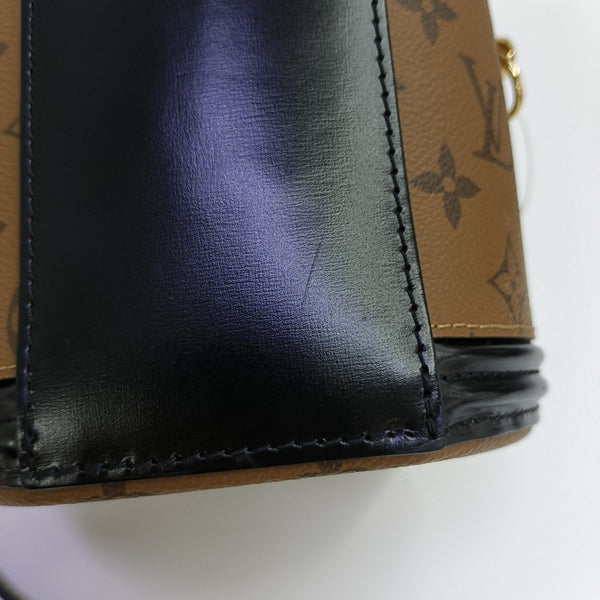 CANNES PM Monogram Coated Canvas Brown