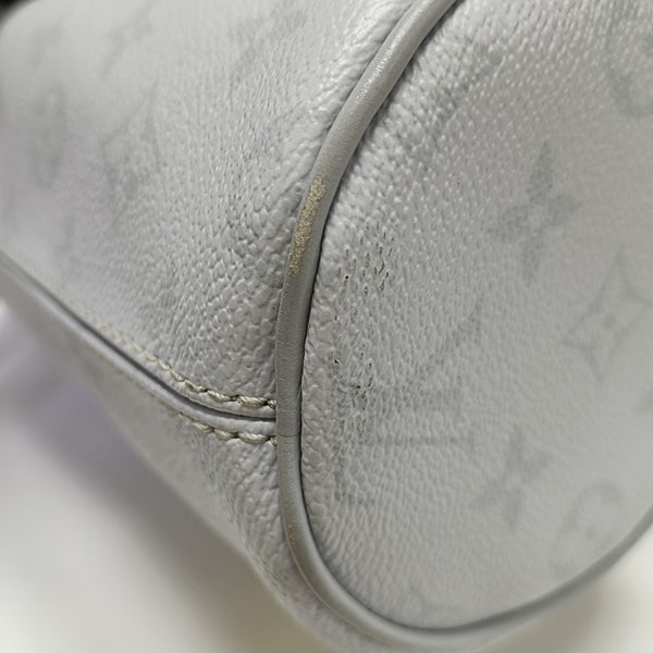 CHALK Monogram Coated Canvas Gray