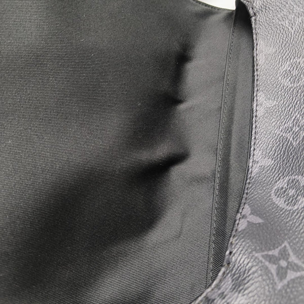 DISTRICT PM Monogram Coated Canvas Black