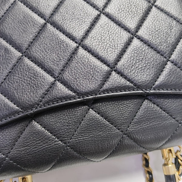 Quilted Calfskin Black