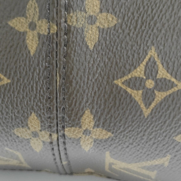 JOSH Monogram Coated Canvas Brown