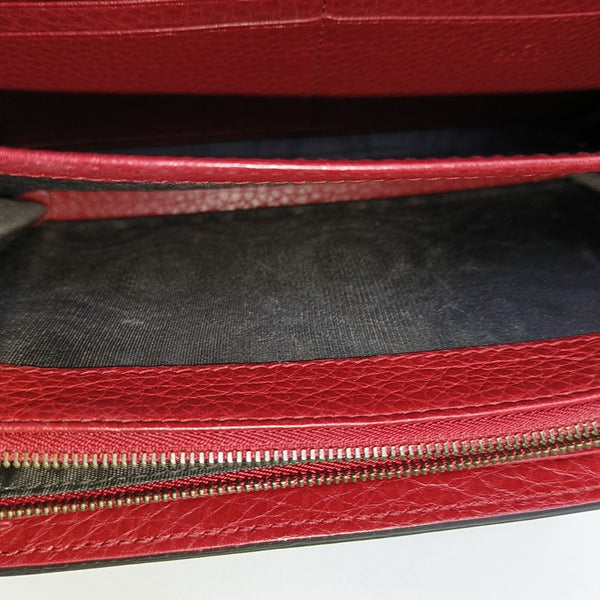 GG Marmont Mini Calfskin Red