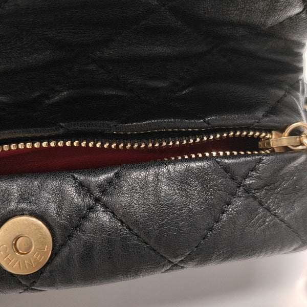 Quilted Lambskin Black