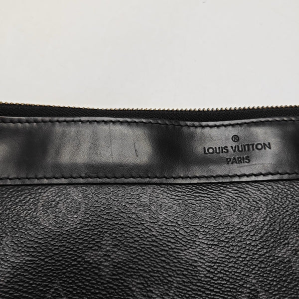 DISCOVERY Monogram Coated Canvas Gray