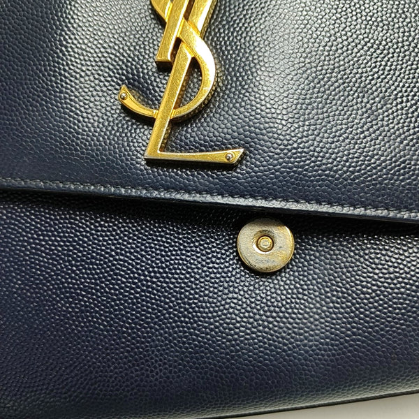Authenticated pre-owned KATE Medium Calfskin Blue - Shoulder Bag at Looply