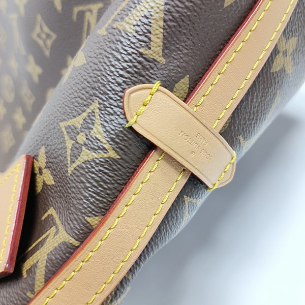 CARRYALL PM Monogram Coated Canvas Brown